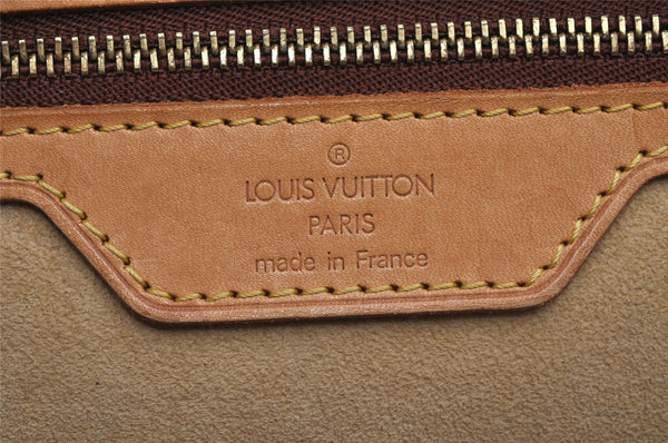 Authentic Louis Vuitton Monogram Luco Shoulder Tote Bag M51155 LV Junk 6377I