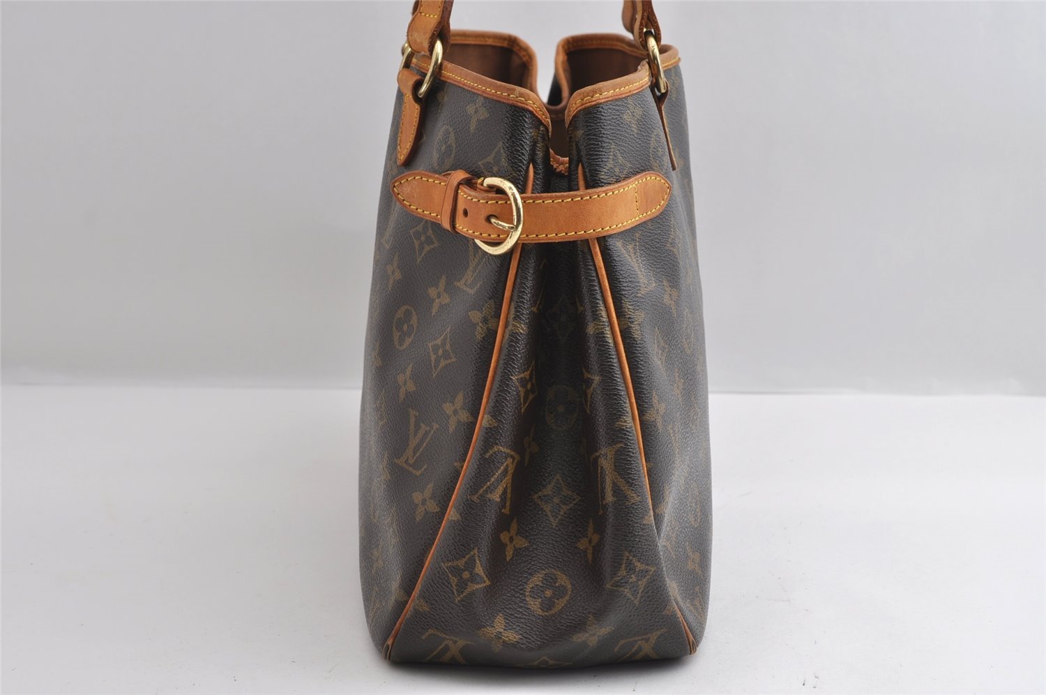 Authentic Louis Vuitton Monogram Batignolles Horizontal Tote Bag M51154 LV 6379I