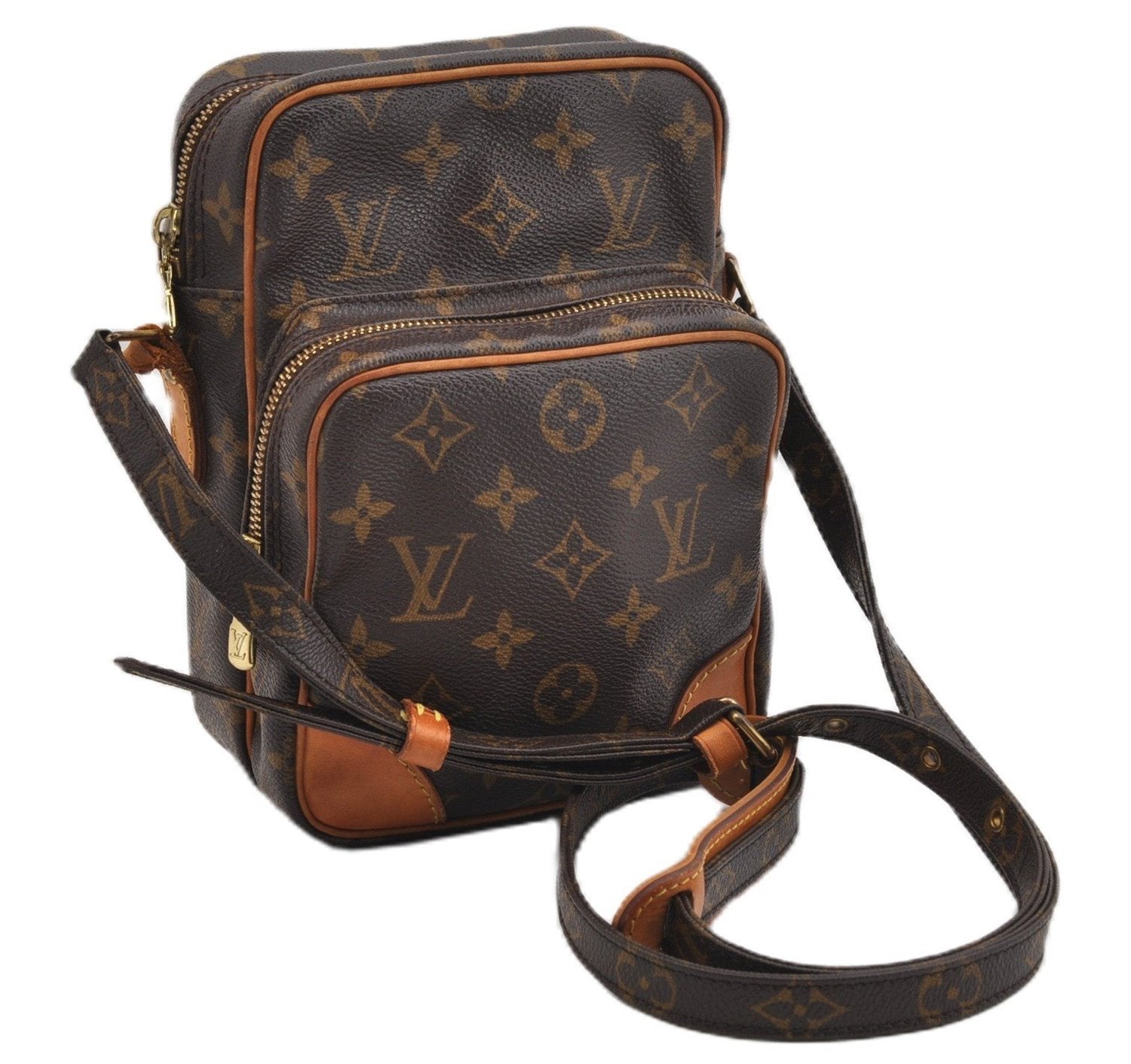 Authentic Louis Vuitton Monogram Amazone Shoulder Cross Body Bag M45236 LV 6380F