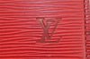 Authentic Louis Vuitton Epi Riviera Hand Bag Red M48187 LV 6380I