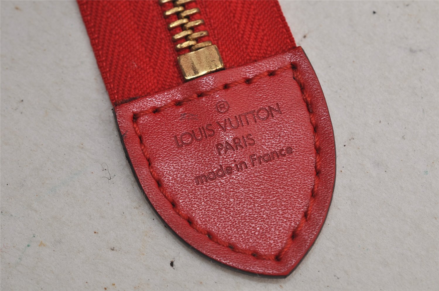 Authentic Louis Vuitton Epi Riviera Hand Bag Red M48187 LV 6380I