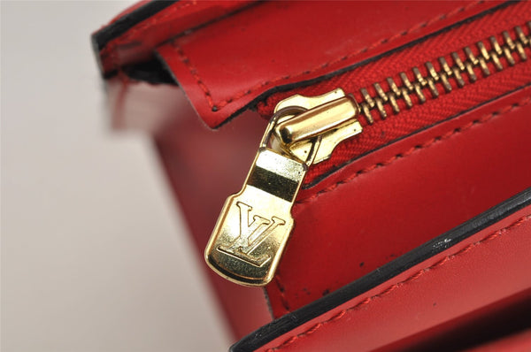 Authentic Louis Vuitton Epi Riviera Hand Bag Red M48187 LV 6380I