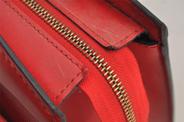 Authentic Louis Vuitton Epi Riviera Hand Bag Red M48187 LV 6380I