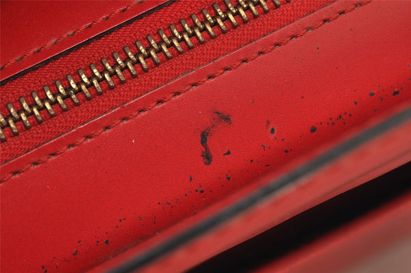 Authentic Louis Vuitton Epi Riviera Hand Bag Red M48187 LV 6380I