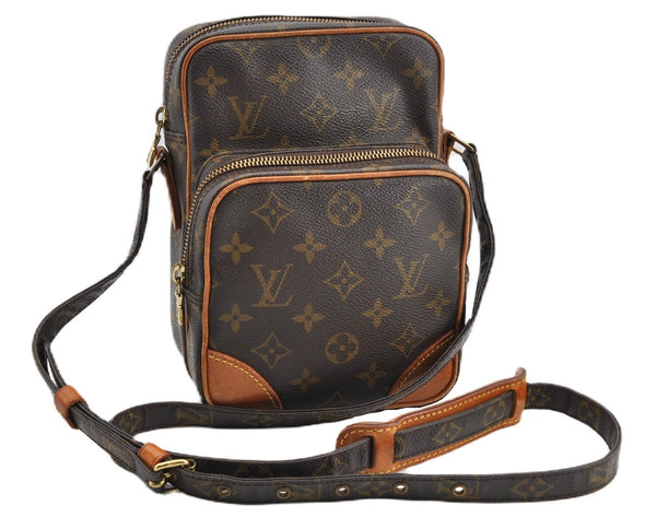 Authentic Louis Vuitton Monogram Amazone Shoulder Cross Body Bag M45236 LV 6381F