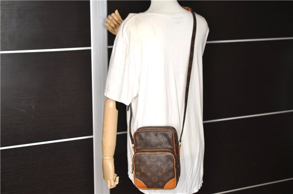Authentic Louis Vuitton Monogram Amazone Shoulder Cross Body Bag M45236 LV 6381F