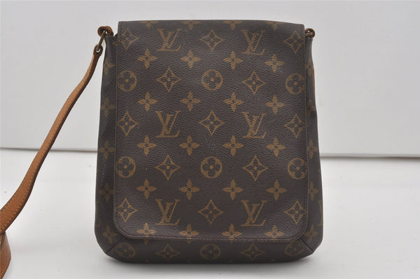 Auth Louis Vuitton Monogram Musette Salsa M51387 Long Shoulder Bag Junk 6381I