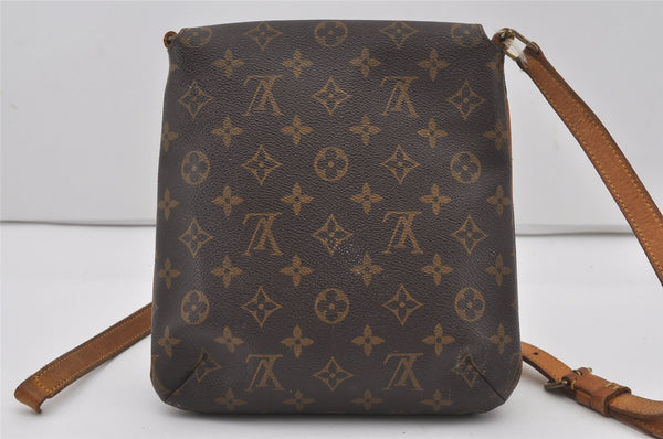 Auth Louis Vuitton Monogram Musette Salsa M51387 Long Shoulder Bag Junk 6381I