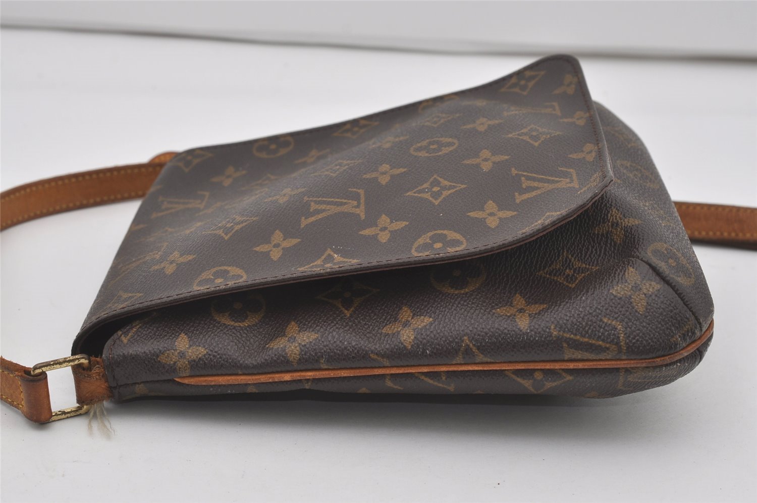 Auth Louis Vuitton Monogram Musette Salsa M51387 Long Shoulder Bag Junk 6381I