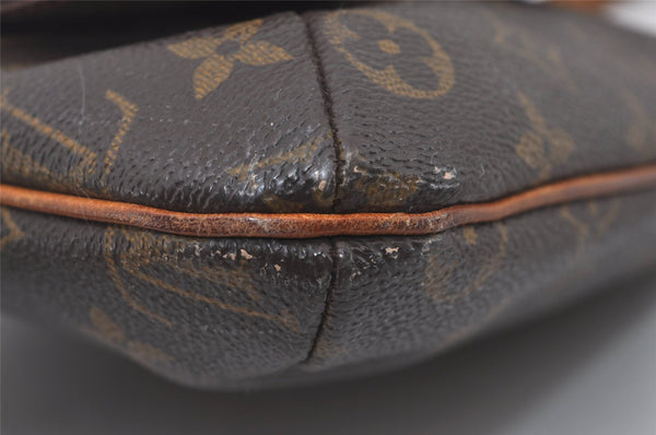 Auth Louis Vuitton Monogram Musette Salsa M51387 Long Shoulder Bag Junk 6381I