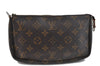 Authentic Louis Vuitton Monogram Pochette Accessoires Pouch M51980 LV Junk 6382C