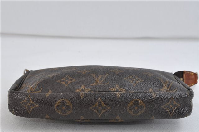 Authentic Louis Vuitton Monogram Pochette Accessoires Pouch M51980 LV Junk 6382C