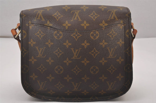 Auth Louis Vuitton Monogram Saint Cloud GM Shoulder Cross Bag Old Model LV 6382I