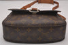 Auth Louis Vuitton Monogram Saint Cloud GM Shoulder Cross Bag Old Model LV 6382I