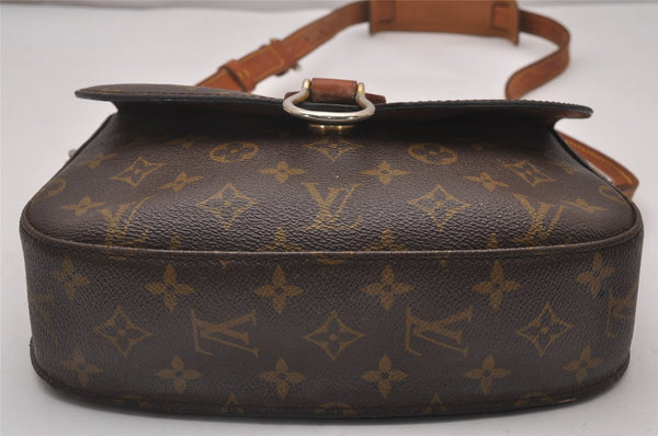 Auth Louis Vuitton Monogram Saint Cloud GM Shoulder Cross Bag Old Model LV 6382I