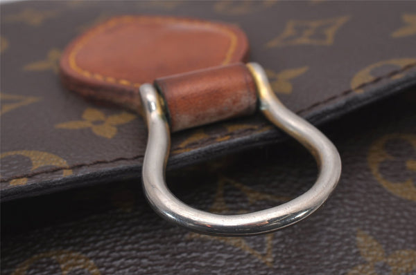 Auth Louis Vuitton Monogram Saint Cloud GM Shoulder Cross Bag Old Model LV 6382I