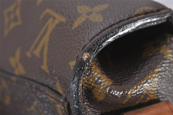 Auth Louis Vuitton Monogram Saint Cloud GM Shoulder Cross Bag Old Model LV 6382I