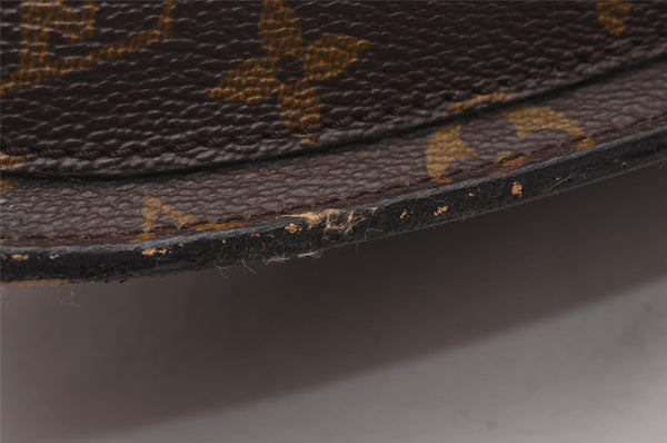 Auth Louis Vuitton Monogram Saint Cloud GM Shoulder Cross Bag Old Model LV 6382I