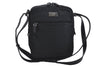 Authentic GUCCI Shoulder Cross Body Bag Nylon Leather 0181612 Black 6383D
