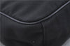 Authentic GUCCI Shoulder Cross Body Bag Nylon Leather 0181612 Black 6383D