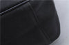 Authentic GUCCI Shoulder Cross Body Bag Nylon Leather 0181612 Black 6383D