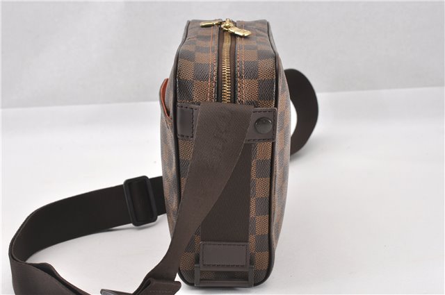 Authentic Louis Vuitton Damier Olav PM Shoulder Cross Body Bag N41442 LV 6383F