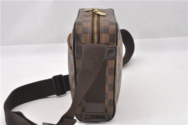 Authentic Louis Vuitton Damier Olav PM Shoulder Cross Body Bag N41442 LV 6383F
