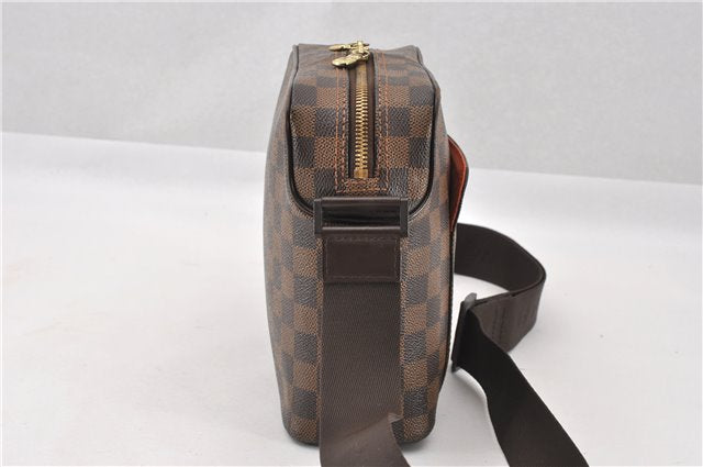 Authentic Louis Vuitton Damier Olav PM Shoulder Cross Body Bag N41442 LV 6383F