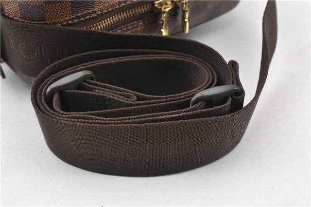 Authentic Louis Vuitton Damier Olav PM Shoulder Cross Body Bag N41442 LV 6383F