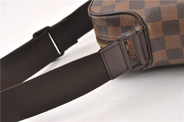Authentic Louis Vuitton Damier Olav PM Shoulder Cross Body Bag N41442 LV 6383F