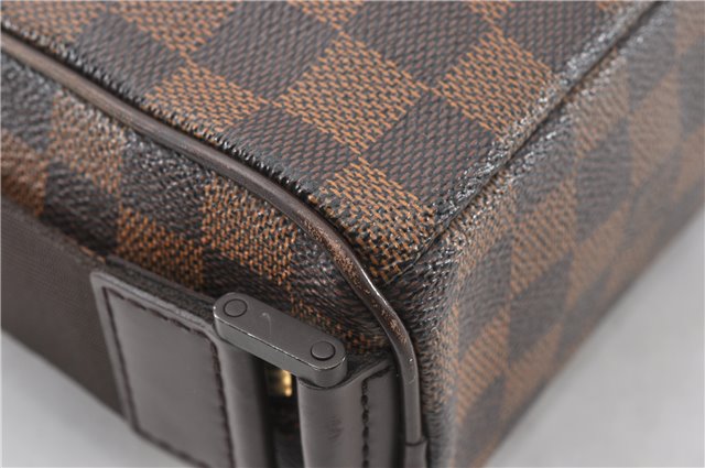 Authentic Louis Vuitton Damier Olav PM Shoulder Cross Body Bag N41442 LV 6383F