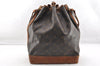 Authentic Louis Vuitton Monogram Noe Shoulder Drawstring Bag M42224 LV 6383I