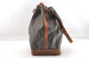 Authentic Louis Vuitton Monogram Noe Shoulder Drawstring Bag M42224 LV 6383I