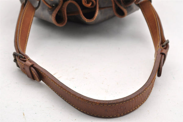 Authentic Louis Vuitton Monogram Noe Shoulder Drawstring Bag M42224 LV 6383I
