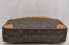 Authentic Louis Vuitton Monogram Compiegne 28 Clutch Hand Bag M51845 LV 6384I