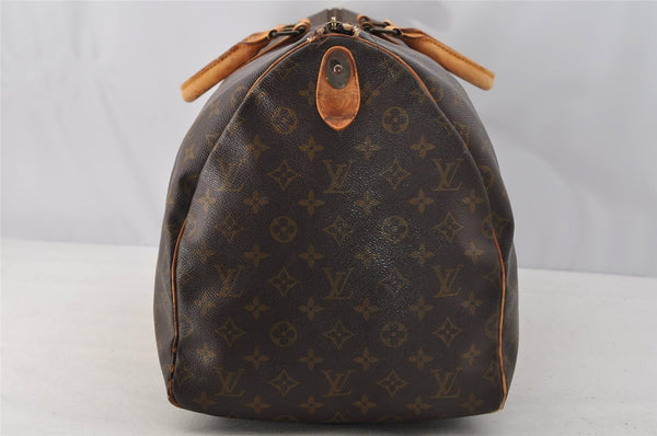 Authentic Louis Vuitton Monogram Keepall 55 Travel Boston Bag Old Model LV 6385I