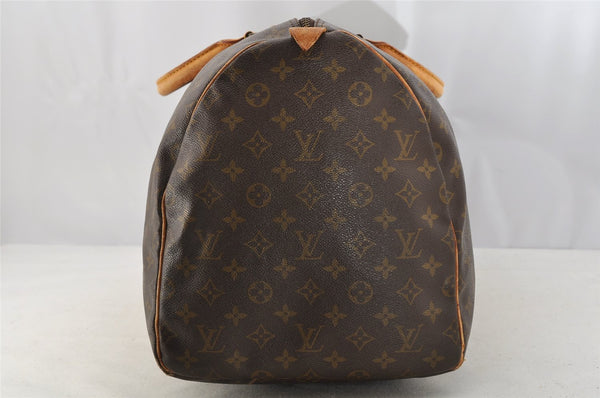 Authentic Louis Vuitton Monogram Keepall 55 Travel Boston Bag Old Model LV 6385I