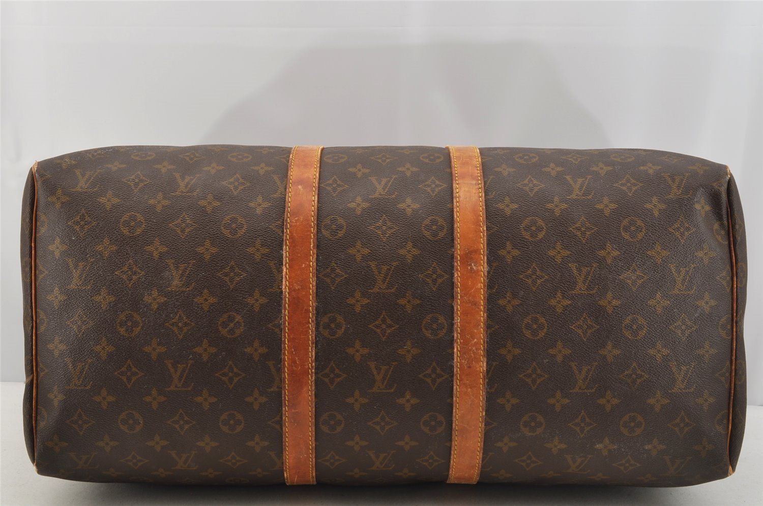 Authentic Louis Vuitton Monogram Keepall 55 Travel Boston Bag Old Model LV 6385I