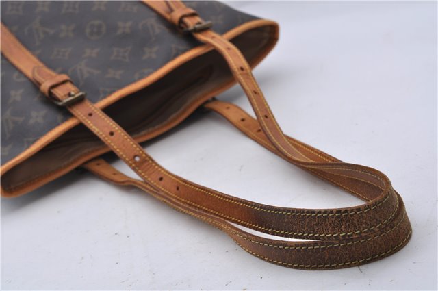 Authentic LOUIS VUITTON Monogram Bucket GM Shoulder Bag M42236 LV 6386C