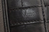 Authentic Louis Vuitton Epi Noe Shoulder Drawstring Bag Black M59002 LV 6386I