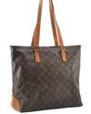 Authentic Louis Vuitton Monogram Cabas Mezzo Shoulder Tote Bag M51151 LV 6387F