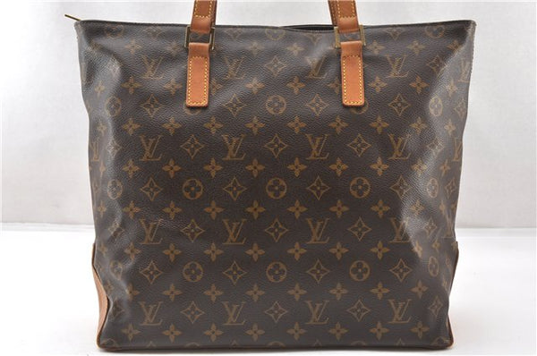 Authentic Louis Vuitton Monogram Cabas Mezzo Shoulder Tote Bag M51151 LV 6387F