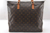 Authentic Louis Vuitton Monogram Cabas Mezzo Shoulder Tote Bag M51151 LV 6387F