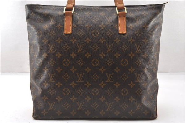 Authentic Louis Vuitton Monogram Cabas Mezzo Shoulder Tote Bag M51151 LV 6387F