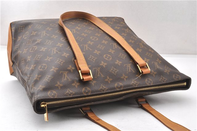 Authentic Louis Vuitton Monogram Cabas Mezzo Shoulder Tote Bag M51151 LV 6387F