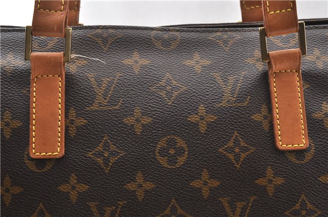 Authentic Louis Vuitton Monogram Cabas Mezzo Shoulder Tote Bag M51151 LV 6387F