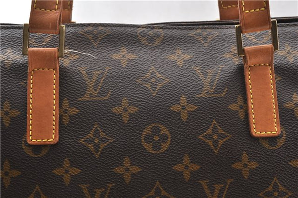 Authentic Louis Vuitton Monogram Cabas Mezzo Shoulder Tote Bag M51151 LV 6387F