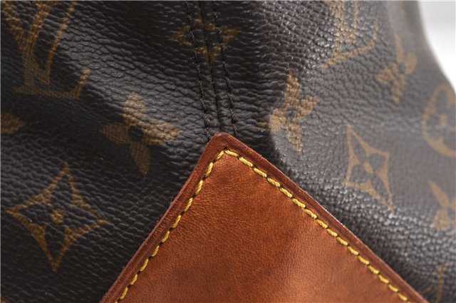 Authentic Louis Vuitton Monogram Cabas Mezzo Shoulder Tote Bag M51151 LV 6387F