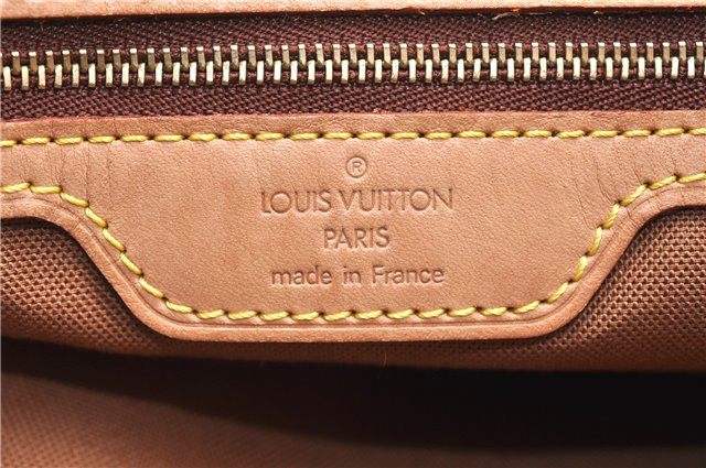 Authentic Louis Vuitton Monogram Cabas Mezzo Shoulder Tote Bag M51151 LV 6387F