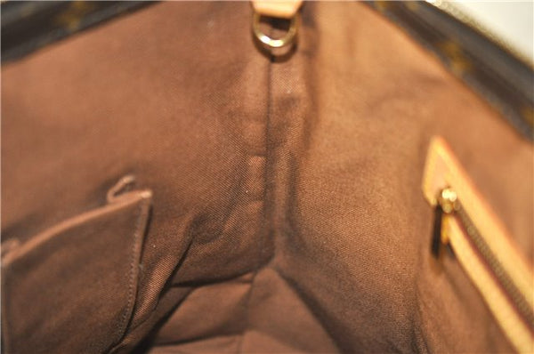 Authentic Louis Vuitton Monogram Cabas Mezzo Shoulder Tote Bag M51151 LV 6387F